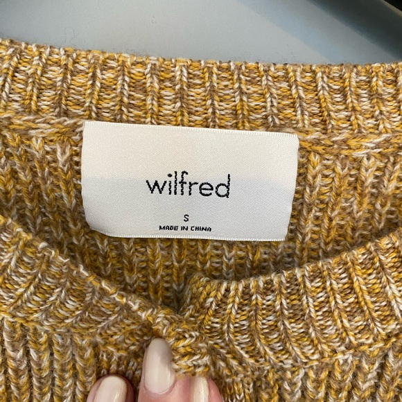 Wilfred Nora Cardigan in Marl Goldie/Savl/ Brch - Picture 3 of 3